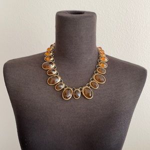 Hazel gold jeweled choker